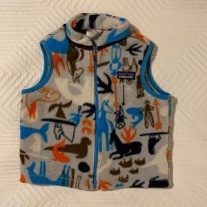 Patagonia fleece toddler vest- 2T